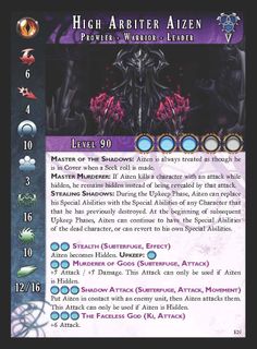 Anima Tactics: High Arbiter Aizen