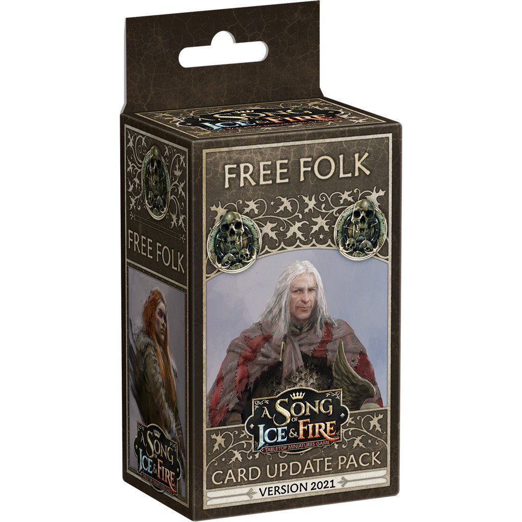 A Song of Ice & Fire: Tabletop Miniatures Game – Free Folk card update pack cover