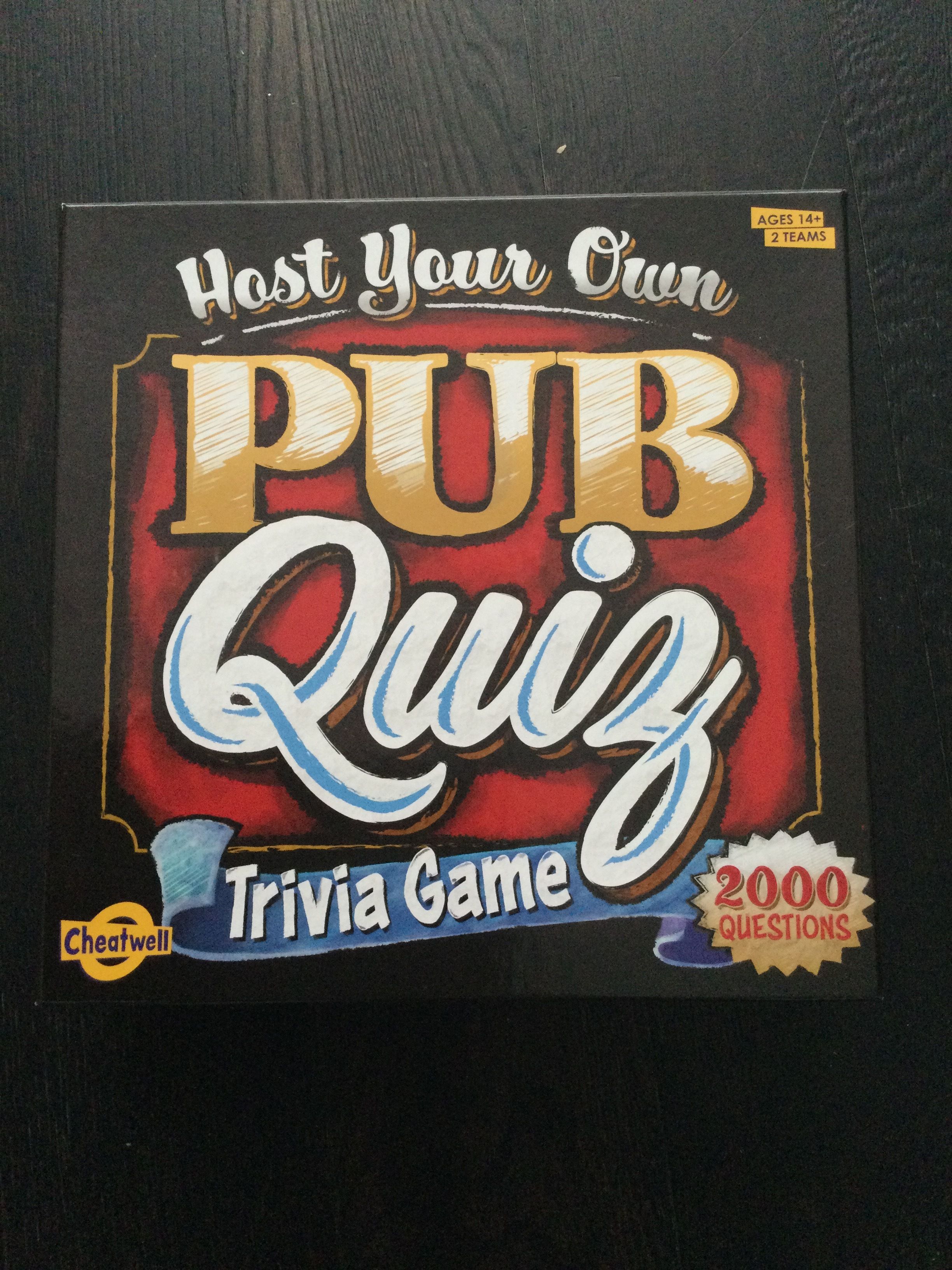 Host Your Own Pub Quiz