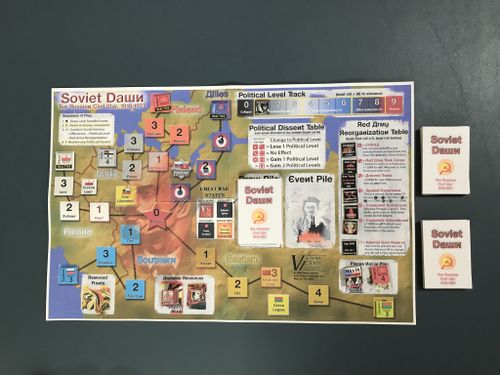 Board Game: Soviet Dawn: The Russian Civil War, 1918-1921