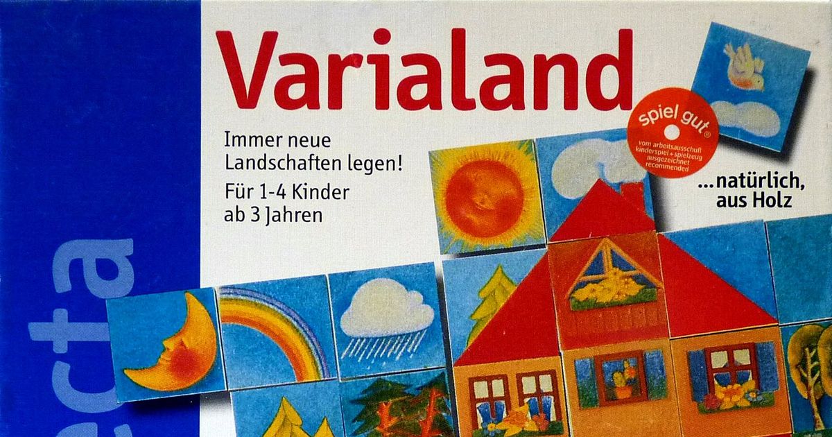 Selecta Varialand - Gioco Di Carte In Legno Per Bambini - 80 Pezzi - Made In Germany - Memoria E Concentrazione - 4