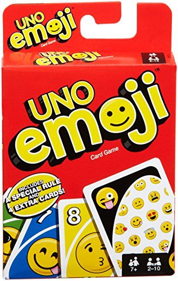 Boîte du jeu UNO: Emoji