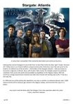 RPG Item: Stargate: Atlantis