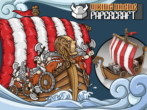 Viking Horde: Papercraft