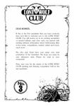 Issue: Lone Wolf Club Newsletter (Issue 3 - 1985)
