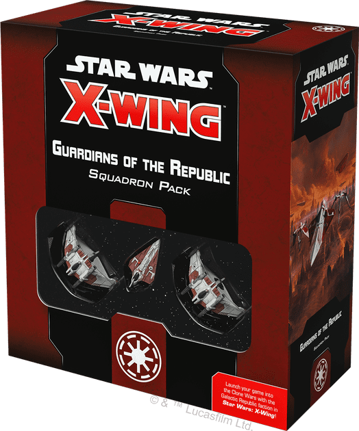 Guardians of the Republic Squadron Pack FFGSWZ32 Star Wars X-Wing 2nd Ed 