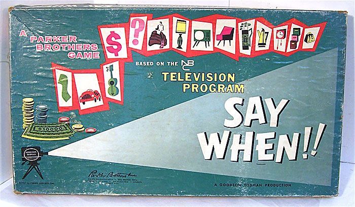 Say When!!