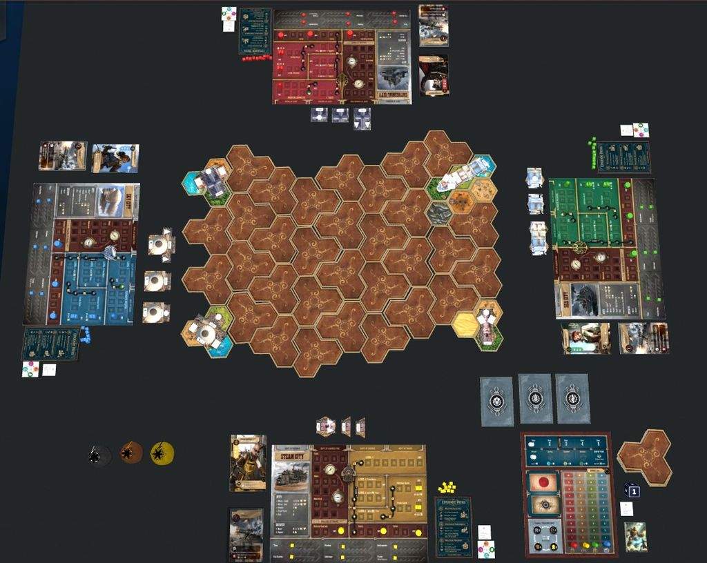 Illustration 1 de Steam Cities - Board Game