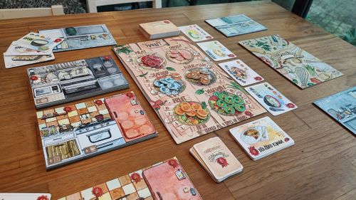 Board Game: Table Cooking: Enjoy Your Meal