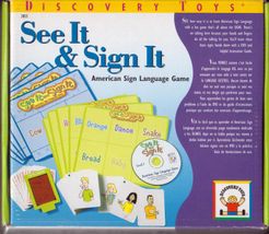See It and Sign It American Sign Language game