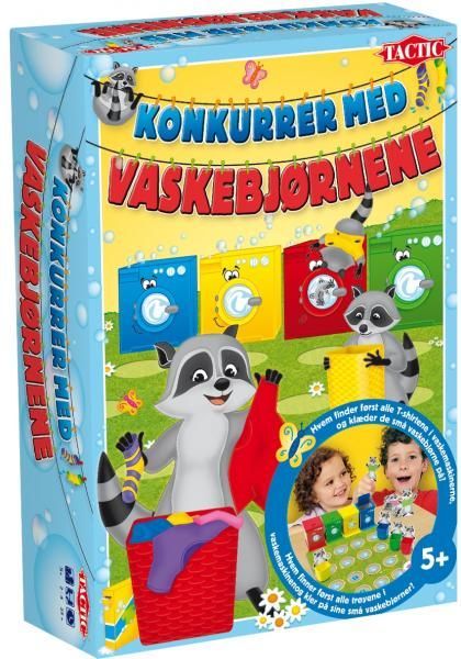 Konkurrer med vaskebjørnene cover art