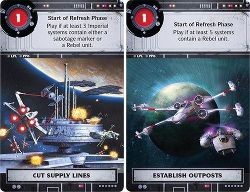 List of objective cards (complete!) | Star Wars: Rebellion