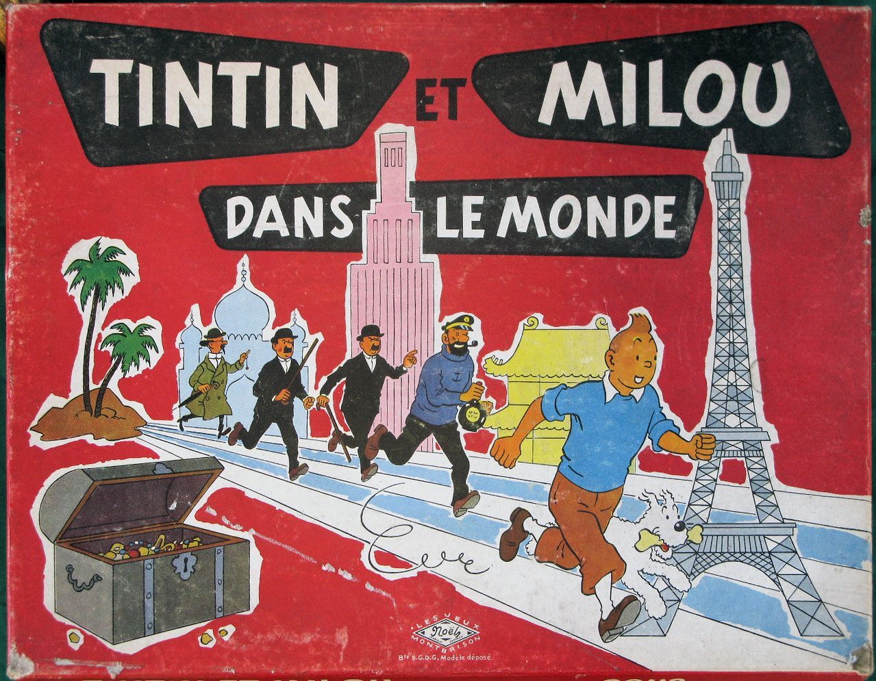 Tintin et Milou dans le Monde