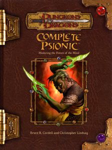 Complete Psionic | RPG Item | RPGGeek