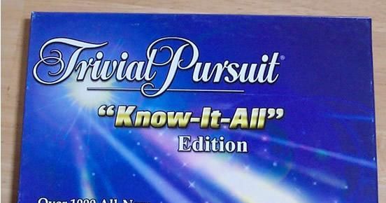 Trivial Pursuit Know It All