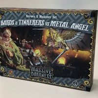 Massive Darkness 2: Heroes & Monster Set – Bards & Tinkerers vs Metal Angel