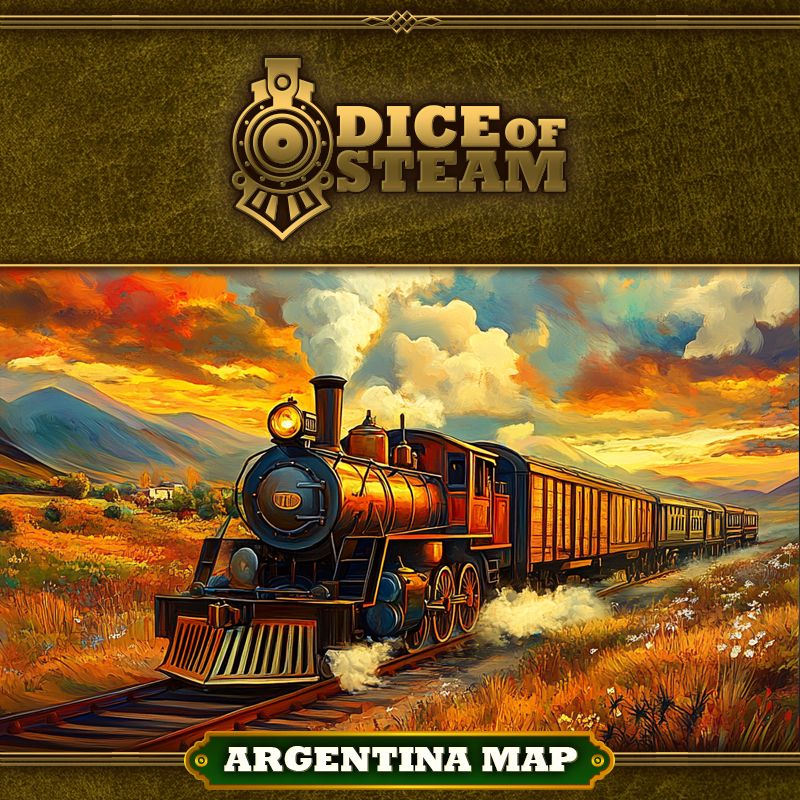 Dice of Steam: Argentina Map