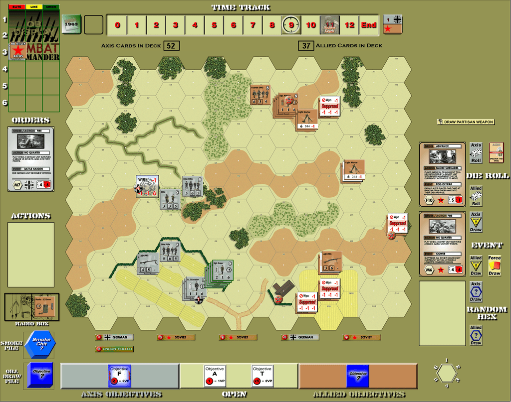 Combat Commander Ladder Results | Combat Commander Vassal Tournament Guild