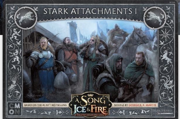 A Song of Ice & Fire: Tabletop Miniatures Game – Stark Attachments I