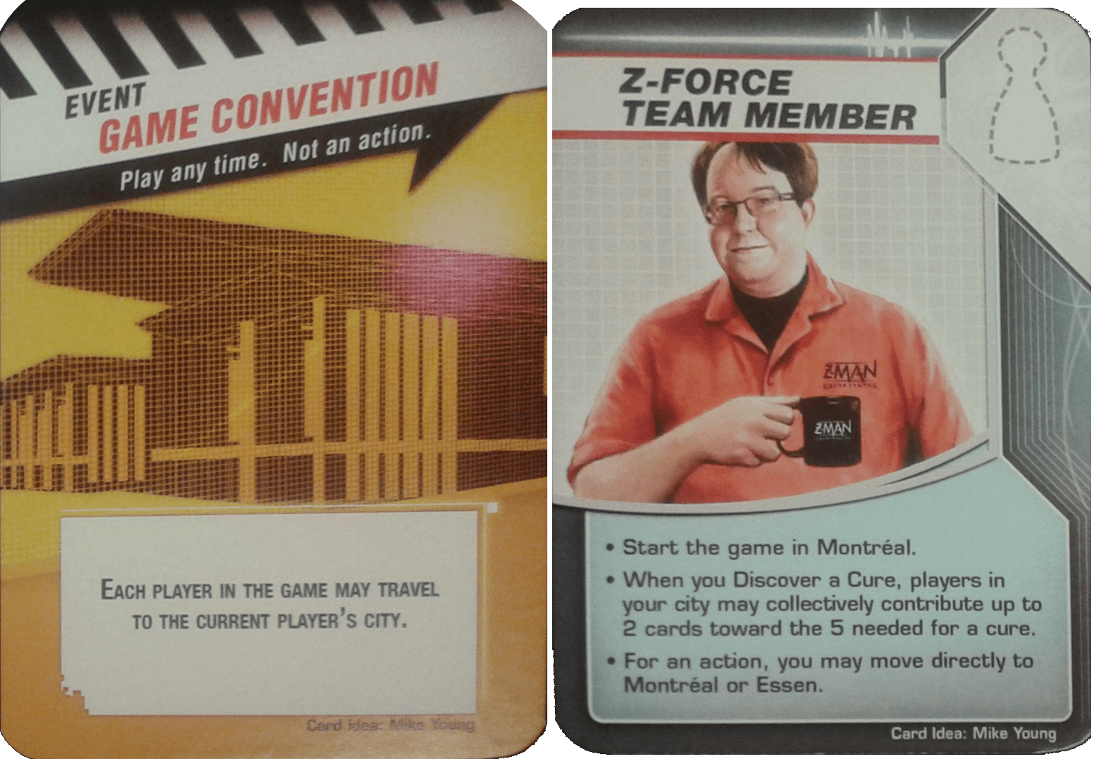 Pandemic: Gen Con 2016 Promos – Z-Force Team Member/Game Convention image