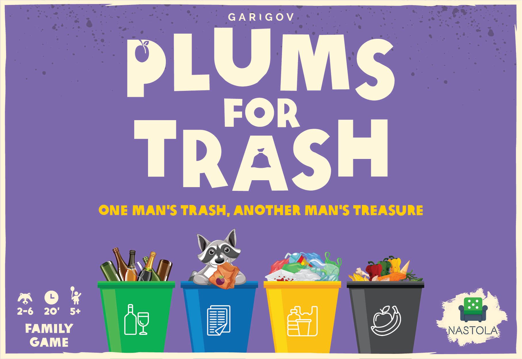 Plums for trash box art