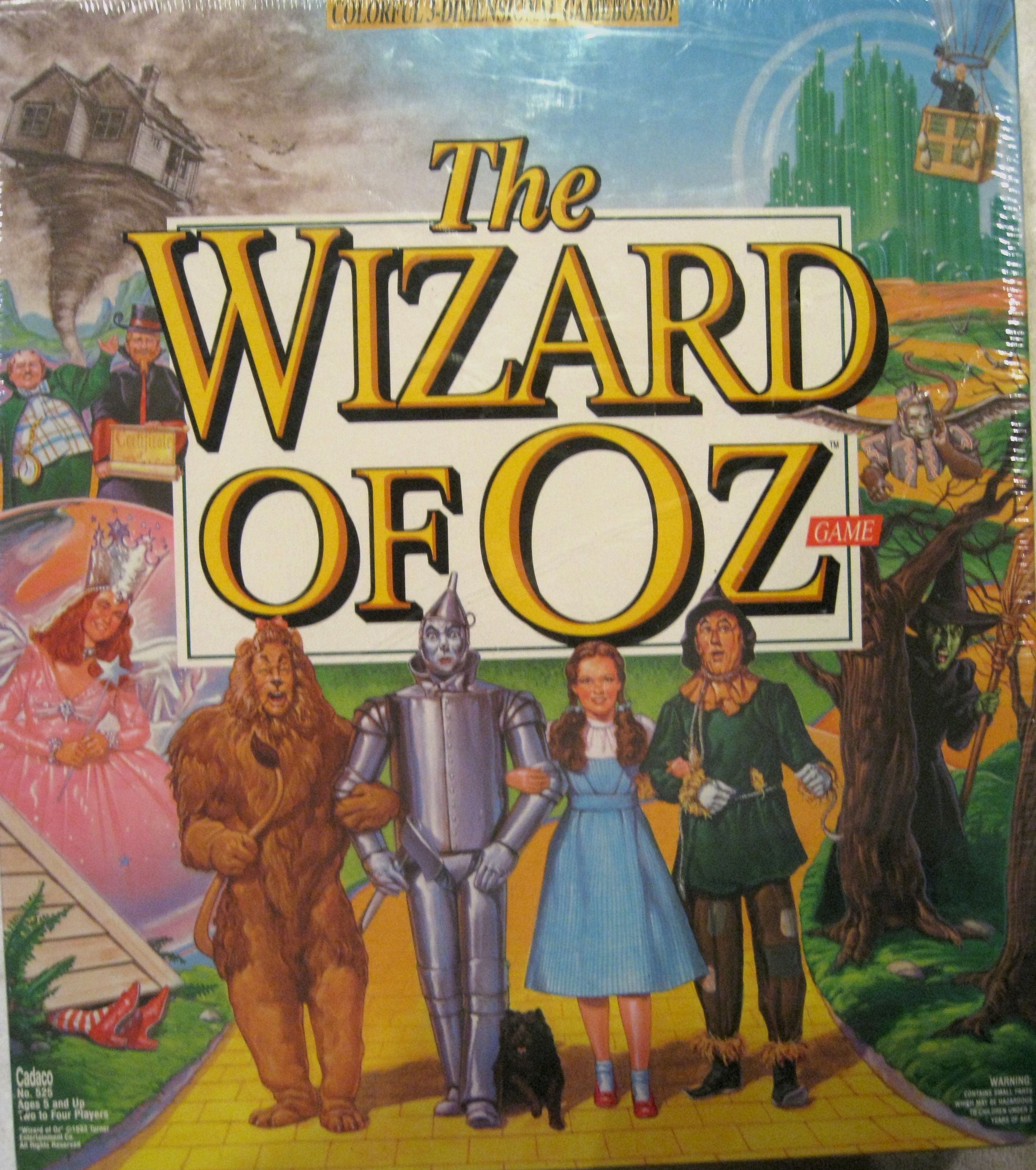 The Wizard of Oz Game box art