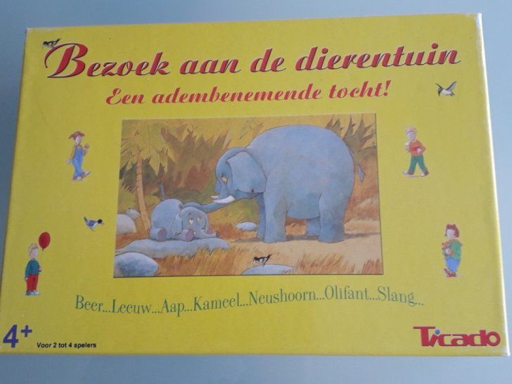 Bezoek aan de dierentuin box art