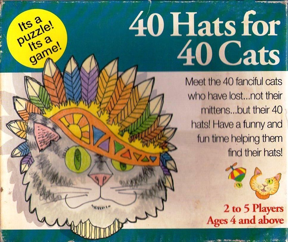 40 Hats for 40 Cats cover