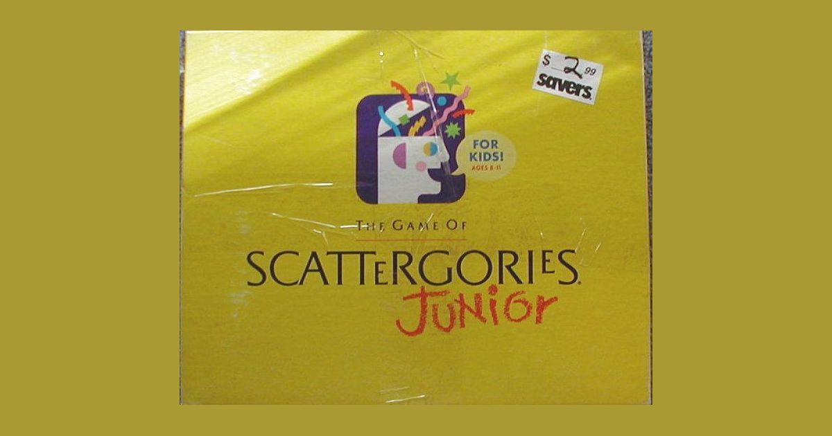 Scattergories Junior | Board Game | BoardGameGeek