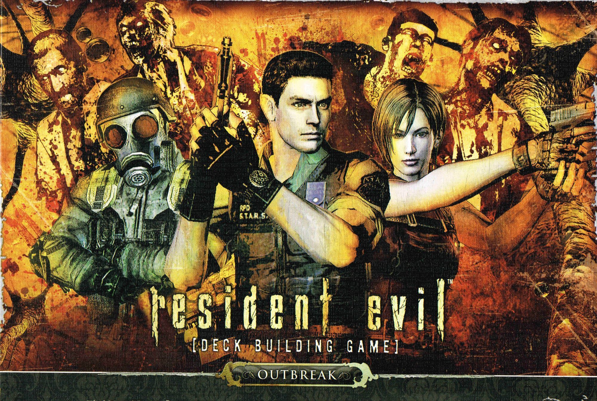 Resident Evil Deck Building Game: Outbreak cover