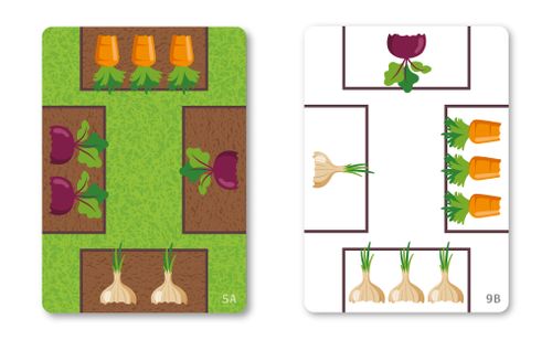 なーさん様あて Ninth Peel&Patrick Vegee WIP] Veggie Patch - 2025 9-Card PnP Design Contest - CONTEST