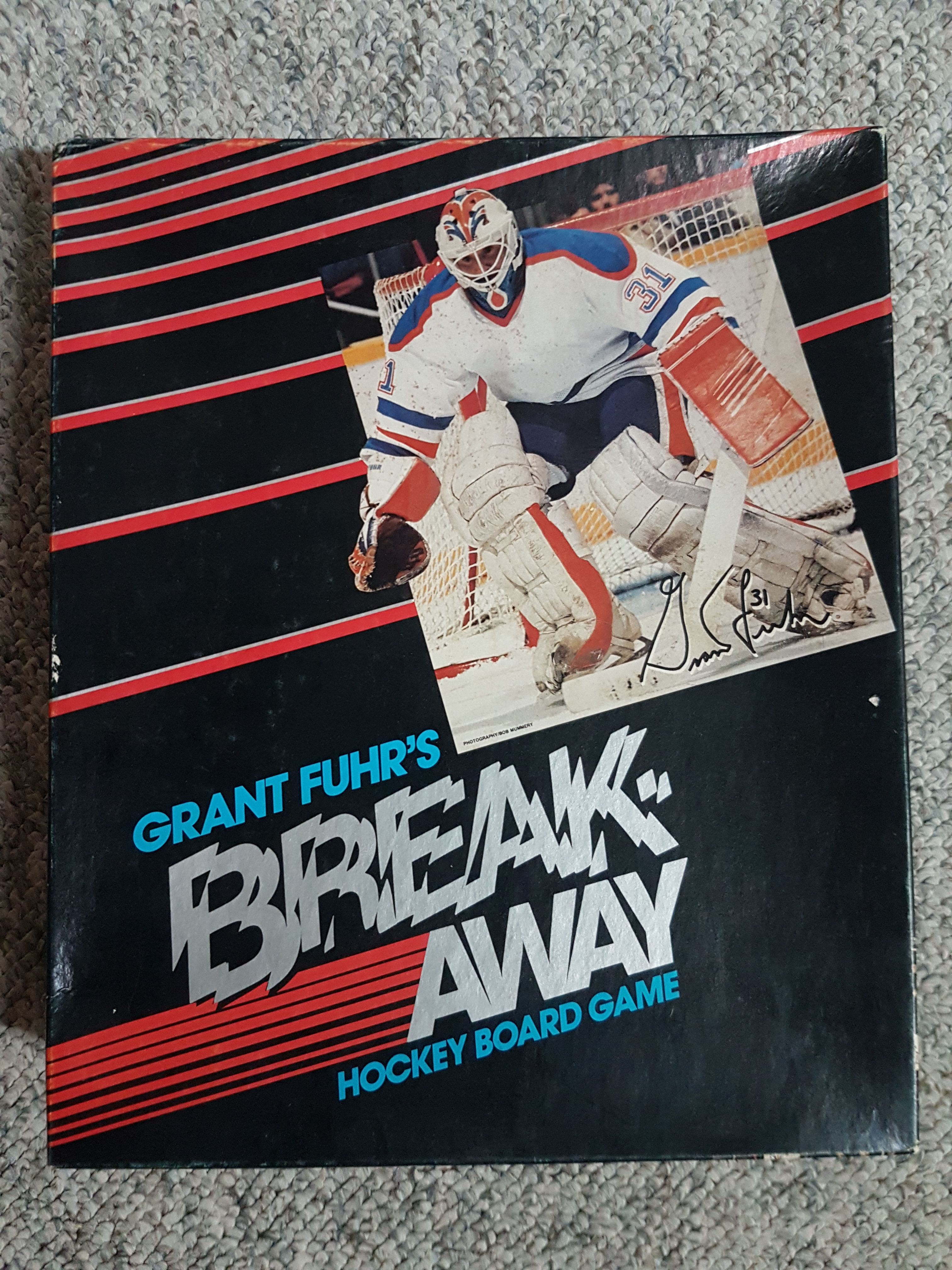 Grant Fuhr's Breakaway Hockey Board Game