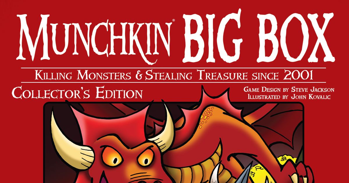 Munchkin Big Box Board Game BoardGameGeek