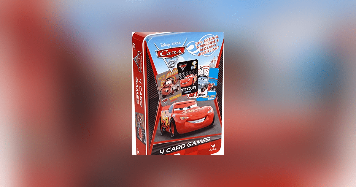 Cars 2 Spy, Detour, Wrenches, & Red Light Green Light Board Game