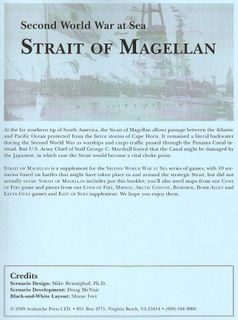 Second World War at Sea: Strait of Magellan