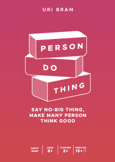 Person Do Thing