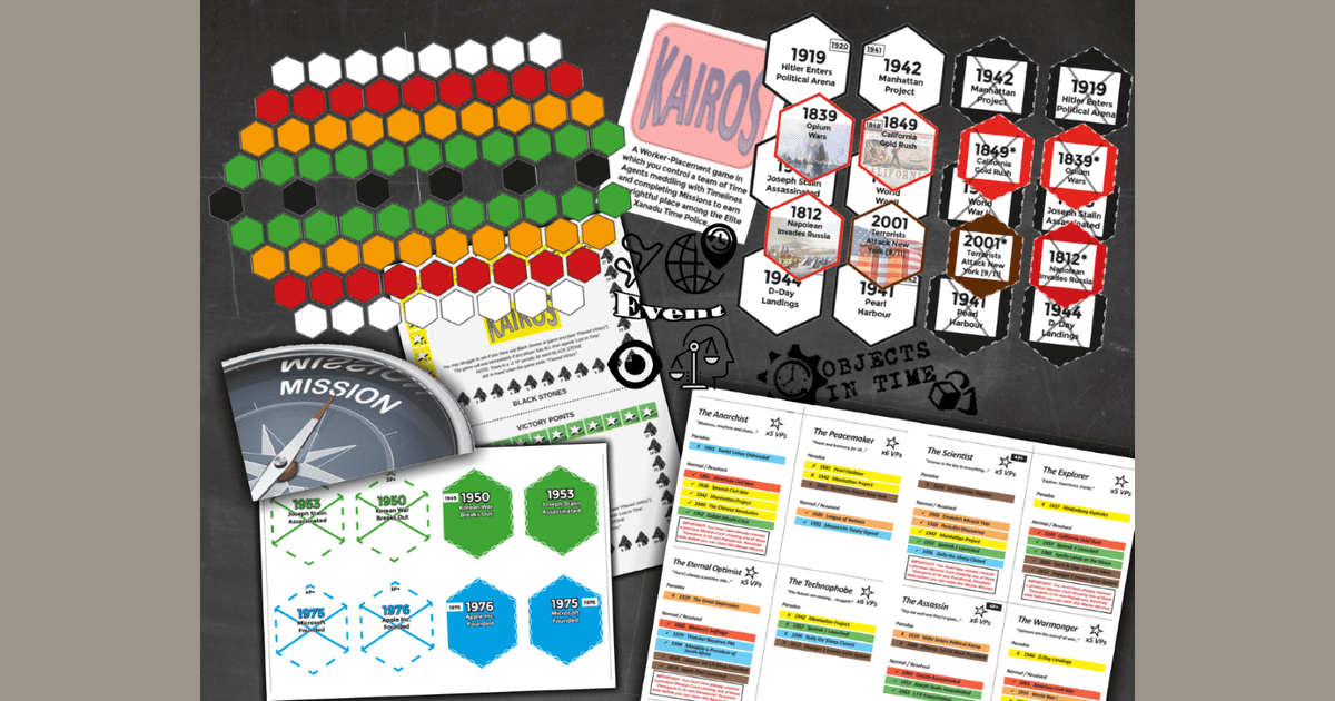 Designer Diary pt 1 AGENTS IN TIME — A quickglance history in