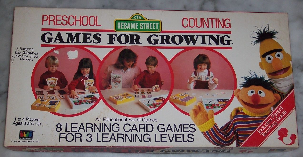 Sesame Street Preschool Games for Growing: Counting