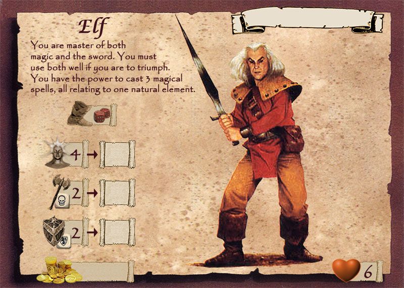 My design of HeroQuest cards | HeroQuest