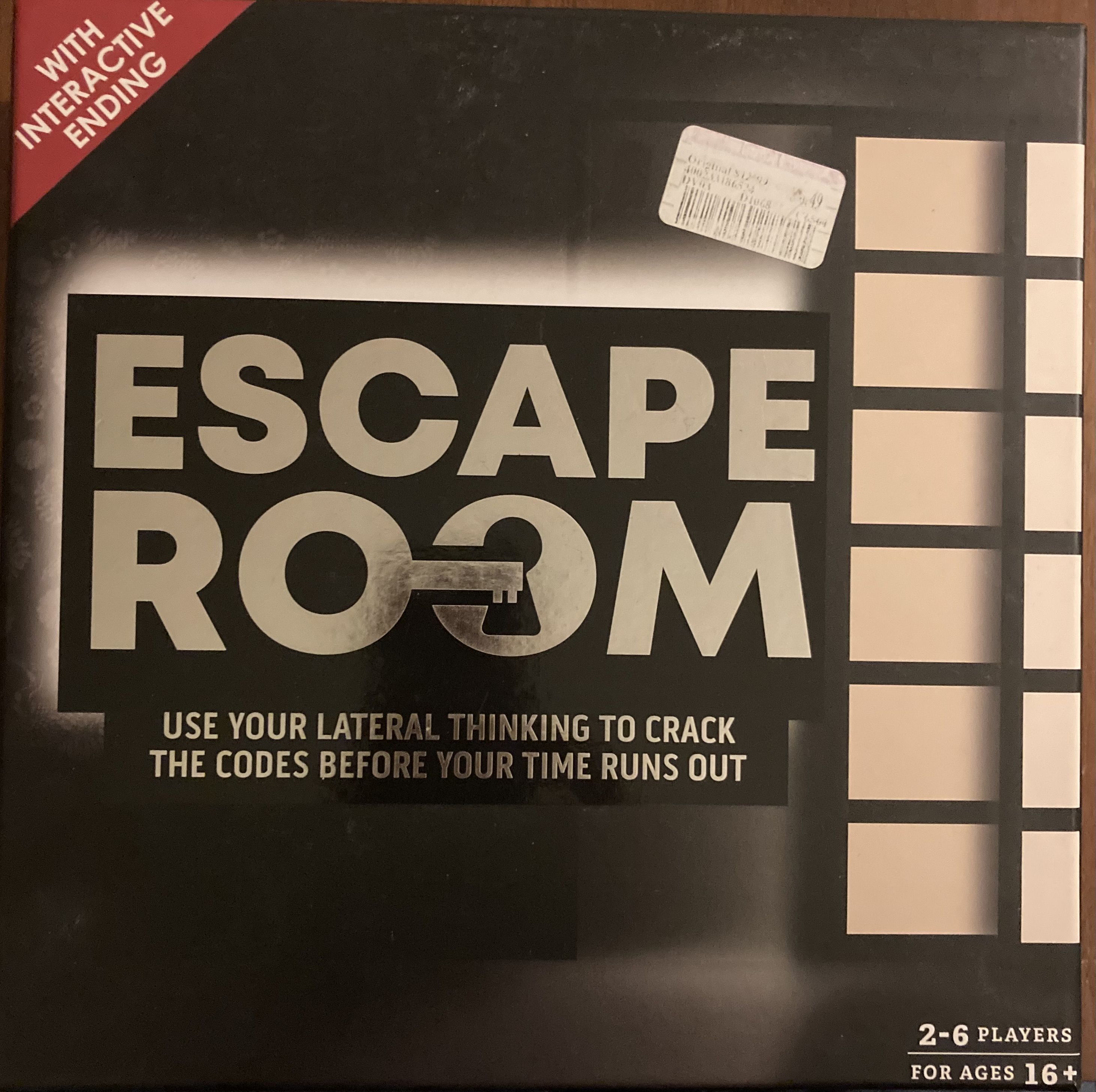 Escape Room box art
