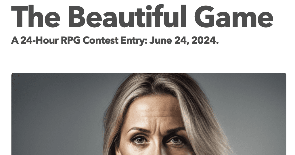 The Beautiful Game | RPG Item | RPGGeek