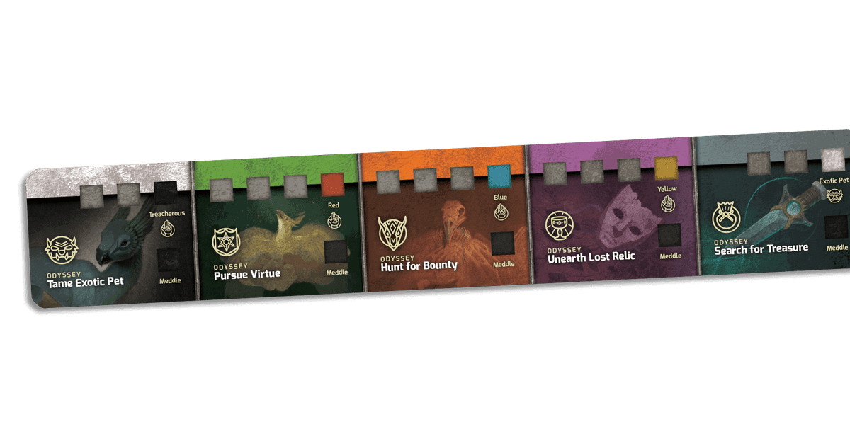 Vindication Odyssey Board Game BoardGameGeek