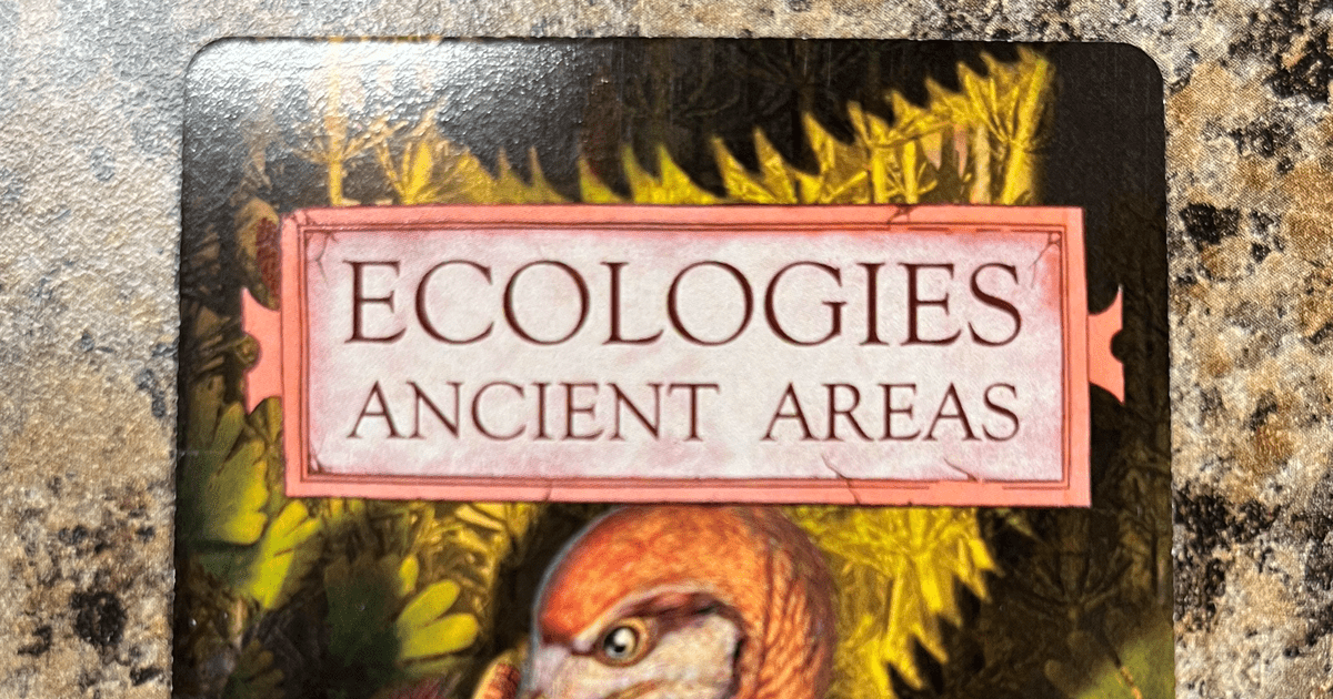 Ecologies: Ancient Areas | Board Game | BoardGameGeek