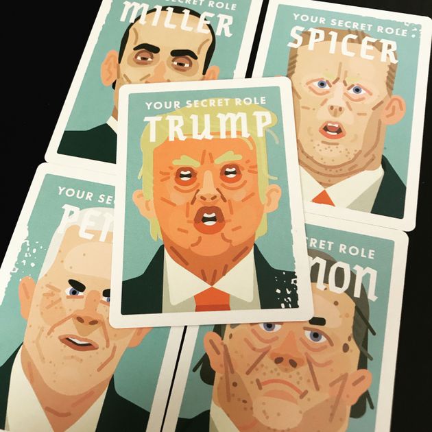 Secret Hitler card pack swaps fascists for Trump and his