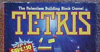 Tetris Board Game Milton Bradley Nintendo Elorg 1989