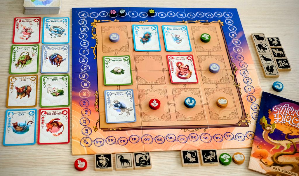 Illustration 2 de Stem & Branch: Scrolls, Statues, and Stamps Expansions