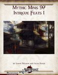 RPG Item: Mythic Minis 097: Intrigue Feats I