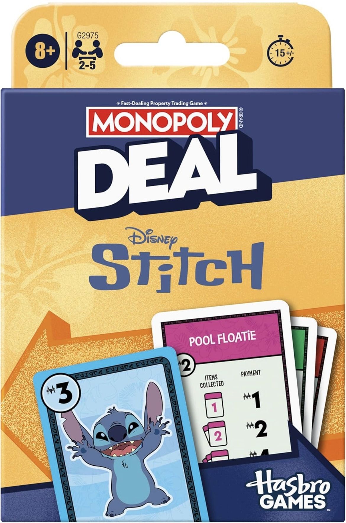 Cover art for Monopoly Deal: Disney Stitch
