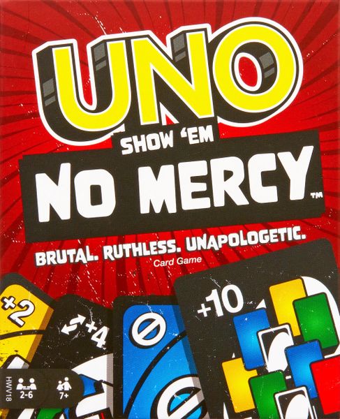 UNO Show 'em No Mercy Card Game 