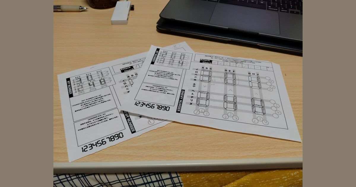 Look Back Digit Code | Lotus boardgames Blog